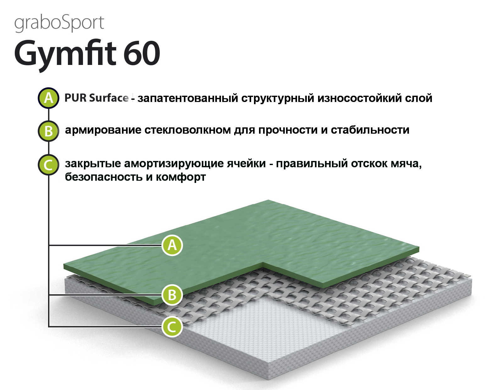 Структура Gymfit 60